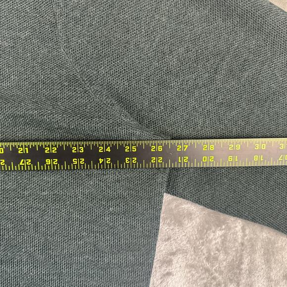 New Peter Millar XXL green Autumn Crest Honeycomb Crewneck Sweater Merino Wool - Picture 4 of 7